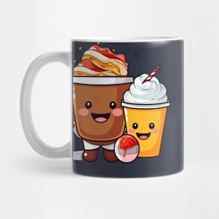 kawaii Ice cream  T-Shirt cute Candy food gilrl funny Mug